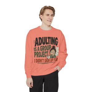 Unisex Garment-Dyed Sweatshirt - Image 7