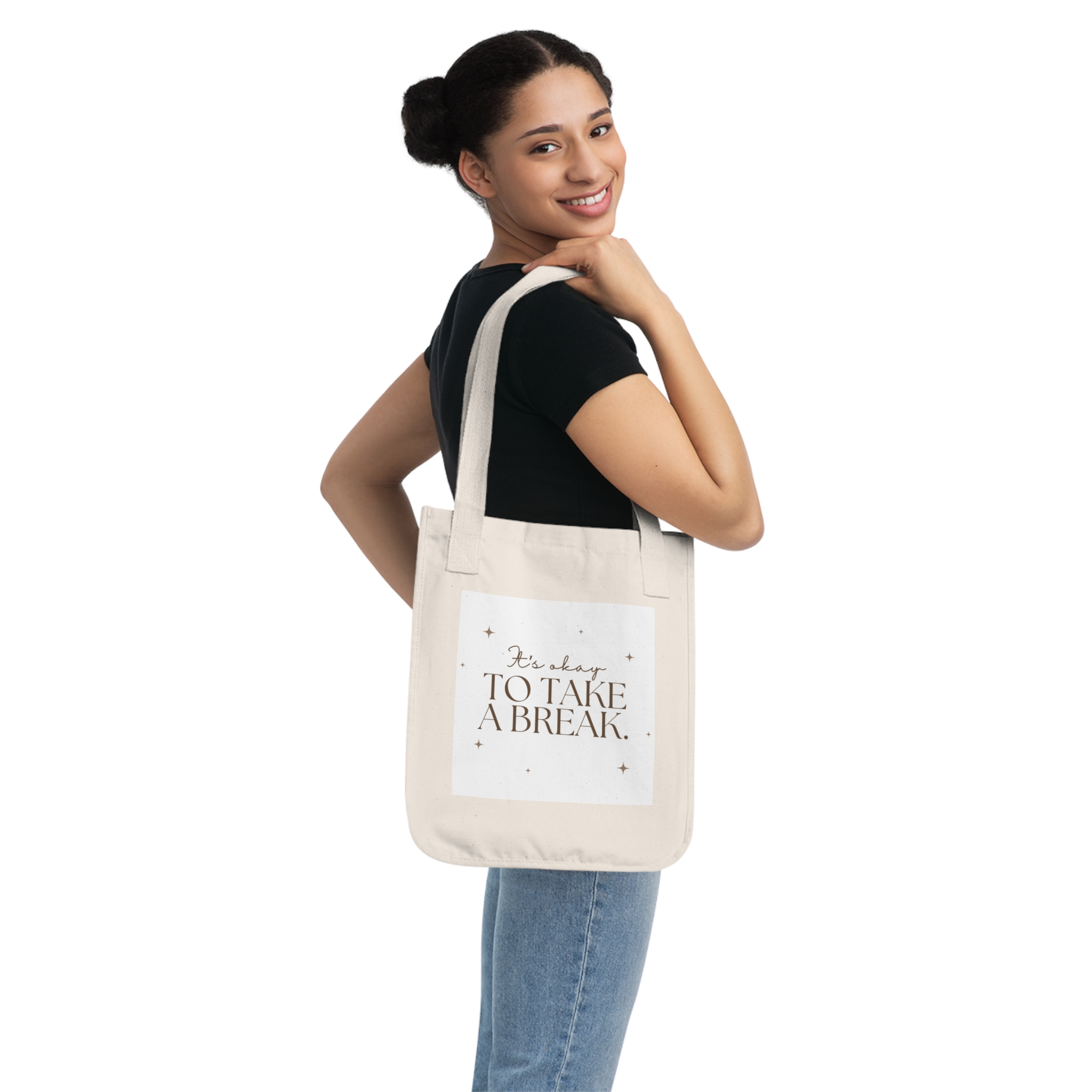 Organic Canvas Tote Bag - Image 4