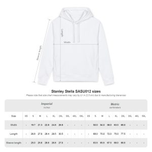 Unisex Organic Side Pocket Sounder Hoodie - Image 9