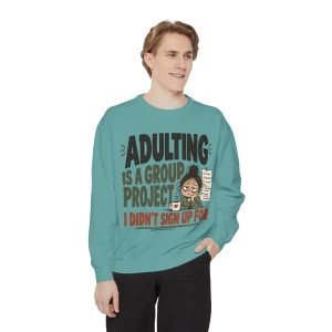Unisex Garment-Dyed Sweatshirt - Image 31