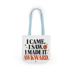 Canvas Tote Bag, 5-Color Straps - Image 10