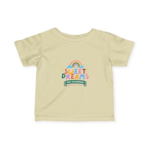 Sweet Dreams Kids Graphic Infant T-Shirt – Colourful Rainbow Playground Design - Image 10