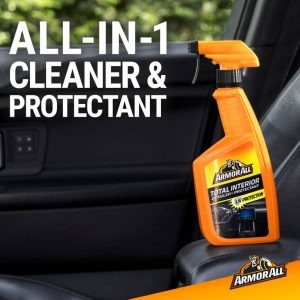 Car Cleaning Kit for Car Detailing, 8-Piece Car Wash Bucket Set with Glass Wipes, Interior Detailer, Wash & Wax, Tire Cleaner & Protectant - Image 3