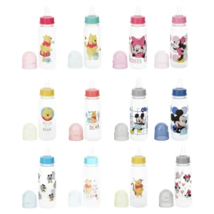 Mickey and Minnie Mouse Printed Baby Bottles, 9 fl.oz 1pc
