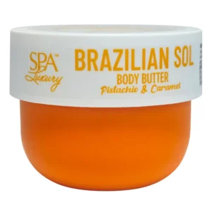 Brazilian Sol Pistachio and Caramel Body Butter, 6 oz. Jar