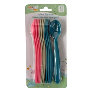 Angel of Mine Plastic Infant Spoon Sets, 12-ct. 1 Pack