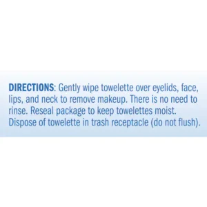 Makeup Remover Super Soft Cleansing Towelettes, 25-pc Pack. - Image 6