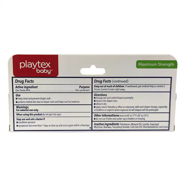 Baby Diaper Rash Cream, 2.5 Oz. - Image 2