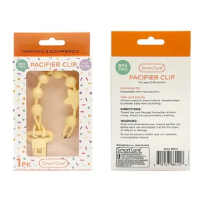 Silicone Pacifier Clip, Assorted Colors And Designs - Image 3