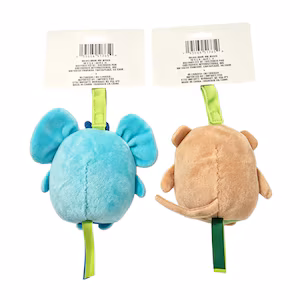 Travel Chime Crinkle Toy, Assorted Designs - Image 2