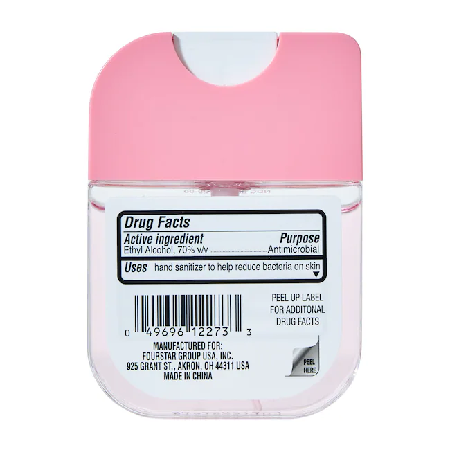 Watermelon and Cucumber Scented Moisturizing Hand Sanitizer Spray, 1.15 Oz - Image 5