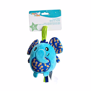 Travel Chime Crinkle Toy, Assorted Designs - Image 3