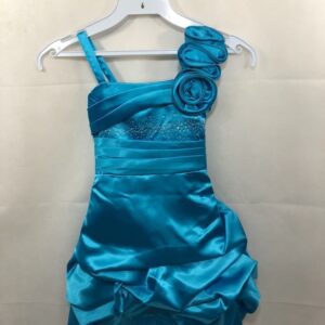 Alternative view of New Girl’s Formal Flower Girl Dress Blue