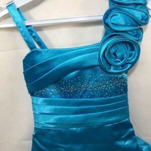 Brand New Girl’s Formal Flower Girl Dress Blue - Image 3