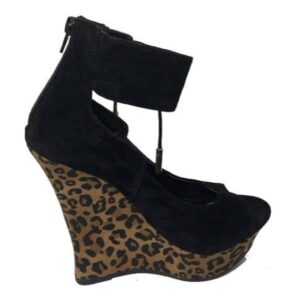 Shoedazzle Women Leopard Wedge - Image 3