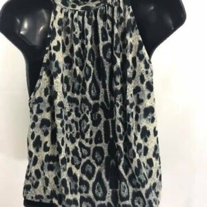 Alternative view of New Women Sleeveless Animal Print Top